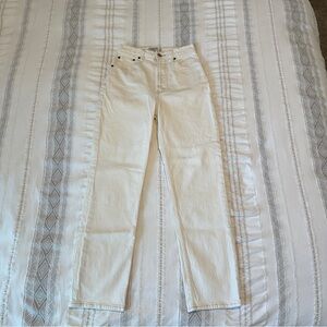 Abercrombie & Fitch ankle straight ultra high rise jeans